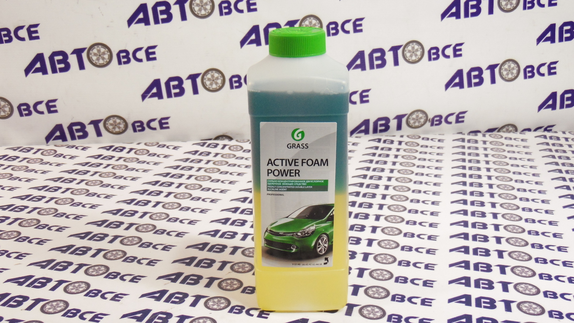 Средство для бесконтактной мойки Active FOAM POWER 2-х компонентное 1Л  GRASS - Авто Химия